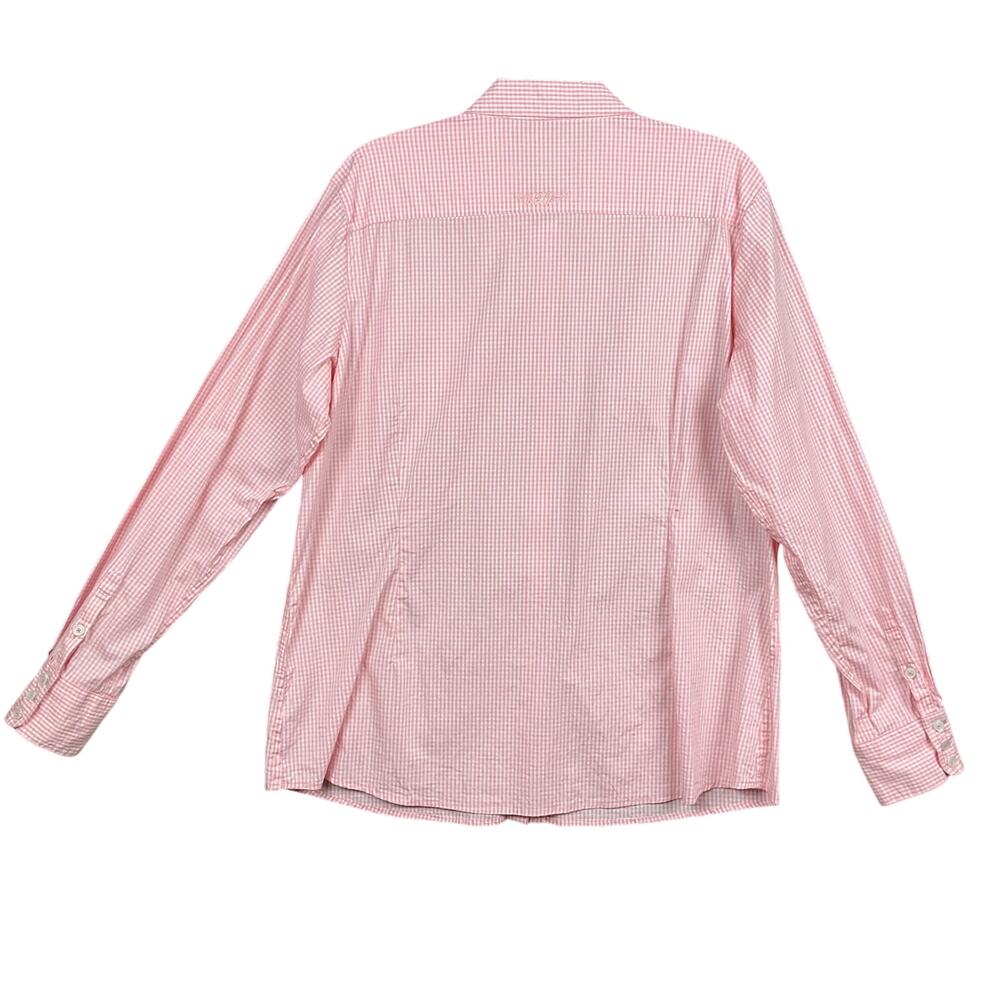 ARIAT Shirt Kirby Button Down Pink White Gingham XXL Western Cowgirl Equestrian - Picture 5 of 16